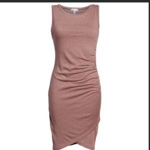 Leith fitted midi dress sz small